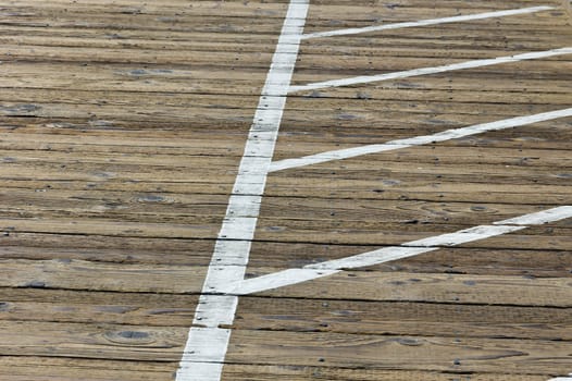 an old wooden floor or wall