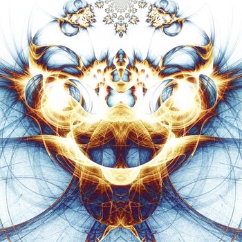 Digital Visualization of a fractal Structure