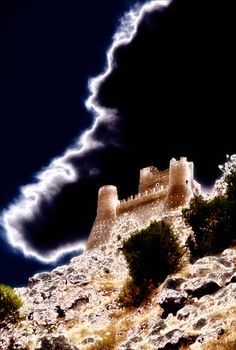 Castle Calascio in the Abruzzi