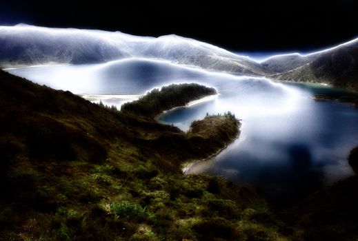 Lagoa do Fogo on Sao Miguel, Azores