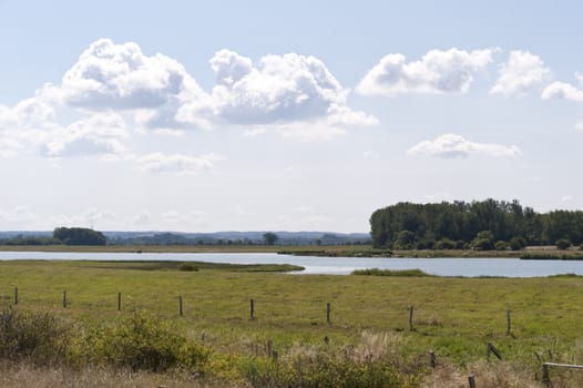 At the Baltic Sea of Howacht in Germany