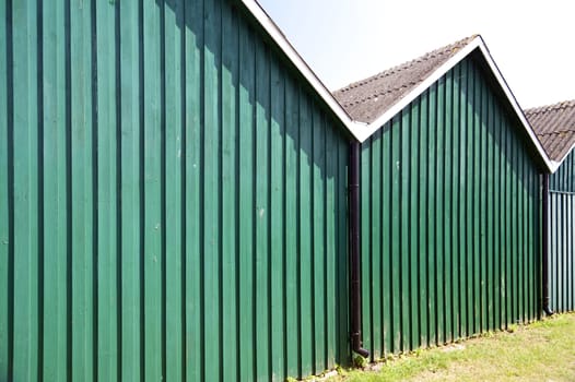 Fishing Huts in Howacht in Germany
