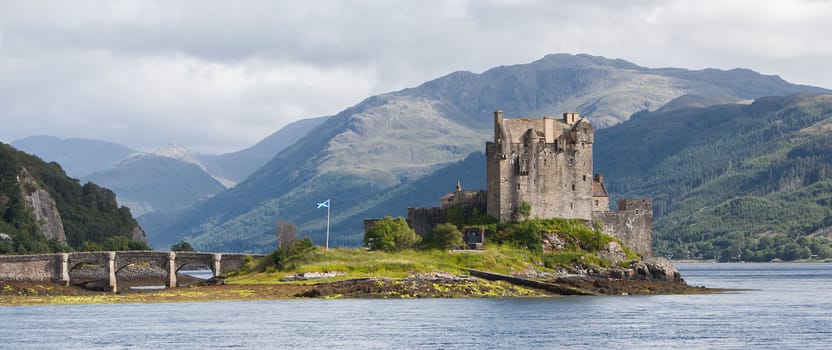 Ruins of an old castle in Scotland