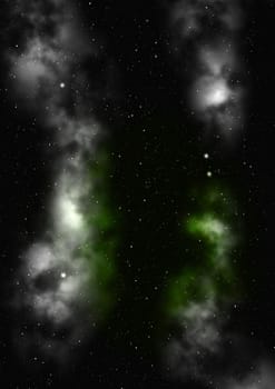 Star field in space a nebulae and a gas congestion. "Elements of this image furnished by NASA".