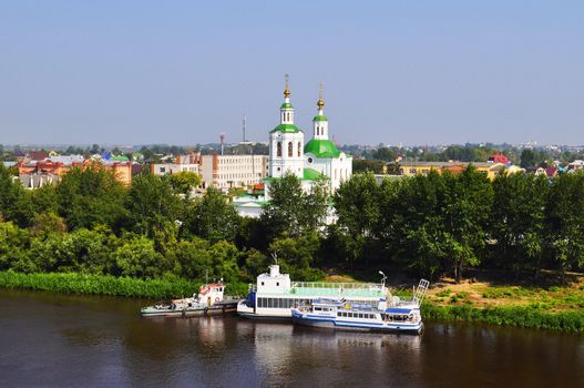 Voznesensko-Church of St. George. Tyumen, Russia