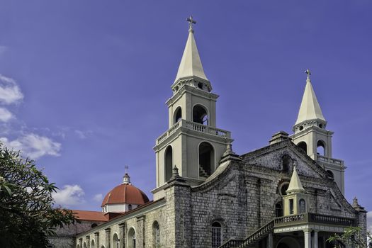 Facade of Jaro Cathedral, Iloilo, Philippines