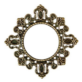 Frame, element for scrapbooking, isolated on a white background, with clipping path