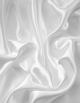 Smooth elegant white silk can use as wedding background