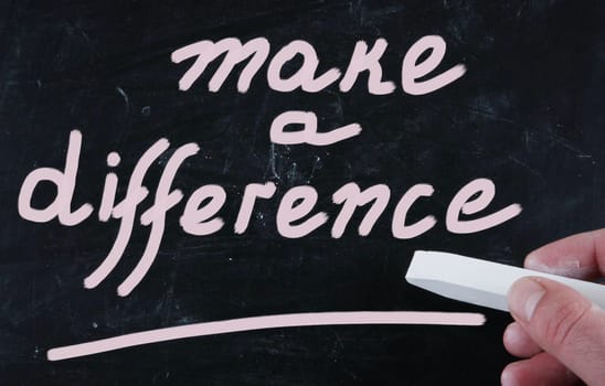make a difference