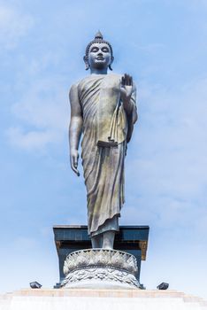 Buddhist park in  Northeast Phutthamonthon district, khonKean Province of Thailand.