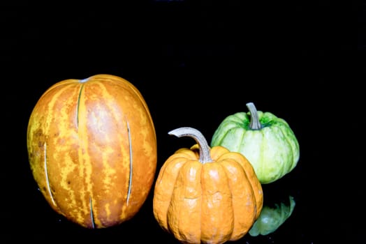 still life Vegetables, Herbs and Fruit as ingredients in cooking.