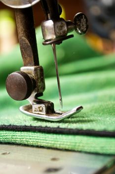 sewing process in the phase