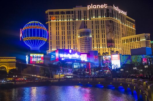 LAS VEGAS - MARCH 10 : Planet Hollywood Resort and Casino on March 10 , 2014 in Las Vegas, Planet Hollywood has over 2,500 rooms available and it located on Las Vegas Boulevard.