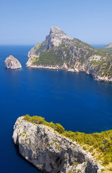 Cape Formentor in the Coast of North Mallorca, Spain ( Balearic Islands )