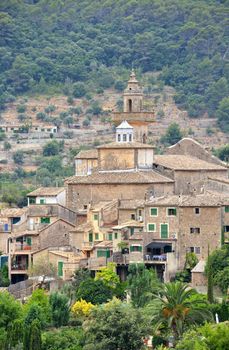 A View of Valldemossa in Mallorca, Spain ( Belearic Islands )