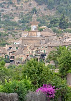 A View of Valldemossa in Mallorca, Spain ( Belearic Islands )