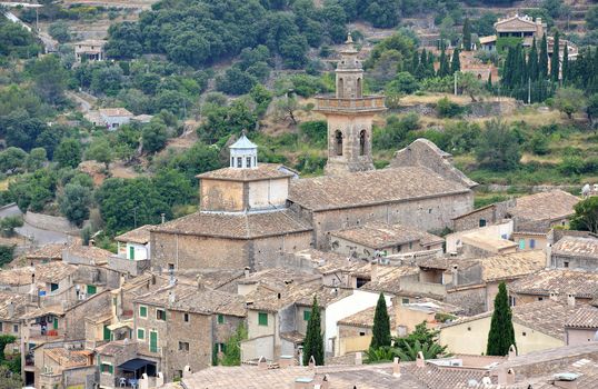 A View of Valldemossa in Mallorca, Spain ( Belearic Islands )