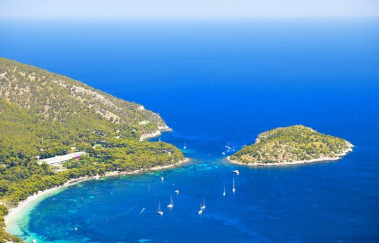 Cala Pi De La Posada in Mallorca, Spain ( Balearic Islands )