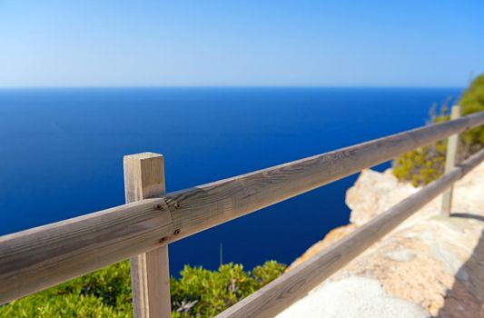 Beautiful Sea View From The Lighthouse of Formentor in Mallorca, Spain ( Balearic Islands )