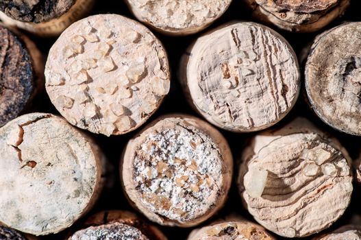 Wine Acid Falls Out in Old Bottles and Turns Into Crystals on the Corks and in the Wine