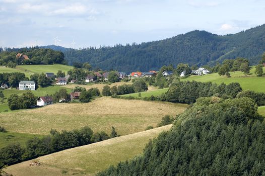 Beautiful Landscape In The Black-forest, Germany