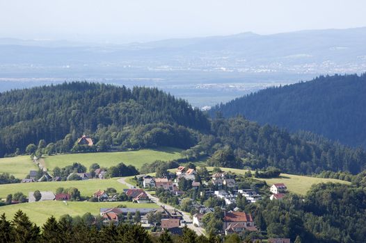 Beautiful Landscape In The Black-forest, Germany