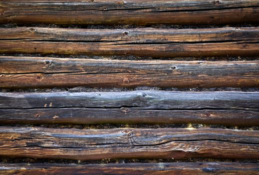 background or texture abstract old wall of a wooden house