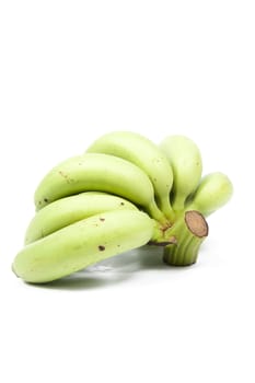 bananas on white isolated background.bananas fruit on white isolated background.