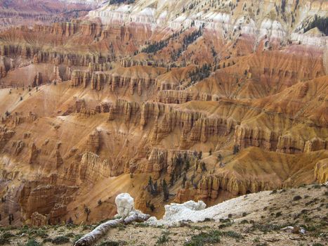 Cedar Breaks Utah USA sandstone formations