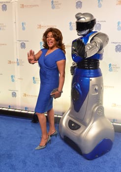 LAS VEGAS - MARCH 21: Singer Mary Wilson arrives at Cirque du Soleil's annual 'One Night for One Drop' at the Mandalay Bay Resort and Casino on March 21, 2014 in Las Vegas, Nevada