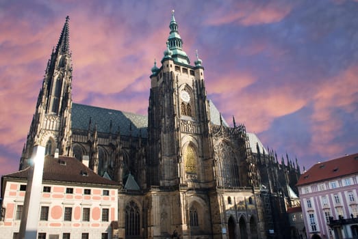 Saint Vitus cathedral, Prague