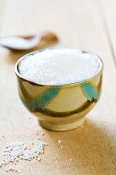 Sea Salt in a small ceramic bowl