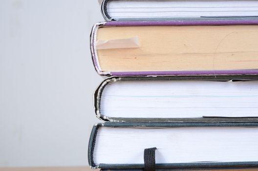 stack of books