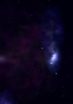 Small part of an infinite star field of space in the Universe. "Elements of this image furnished by NASA".