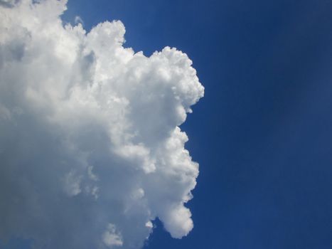 BLUE SKY WHITE CLOUD