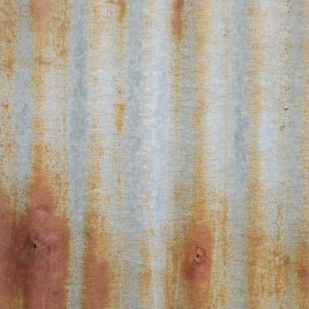 Grunge wall background with sags of rust