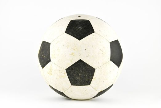 Old soccer ball