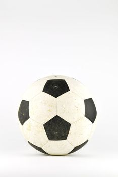 Old soccer ball