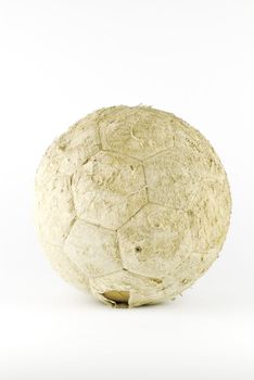 Old soccer ball
