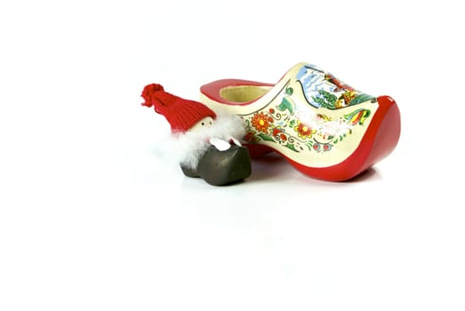 Christmas Festive Season Object Holland Shoe and Decoration Christmas Decoration Figure