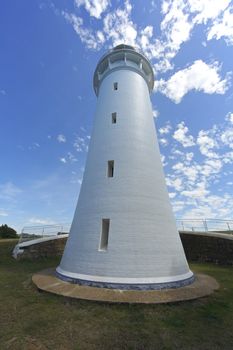 Round Hill Point Lighthouse in Tasmania, Australia