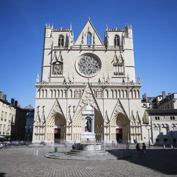 Saint Jean Cathedral in Lyon, France