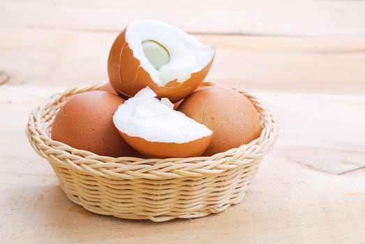 Boiled eggs