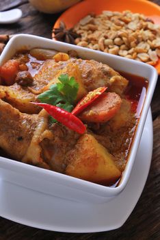 Spicy curry chicken