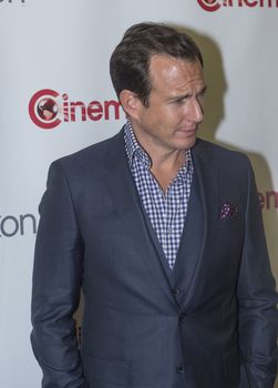 LAS VEGAS, NV - MARCH 24: Actor Will Arnett arrives at the 2014 CinemaCon Paramount opening night presentation at Caesars Palace on March 24, 2014 in Las Vegas, Nevada