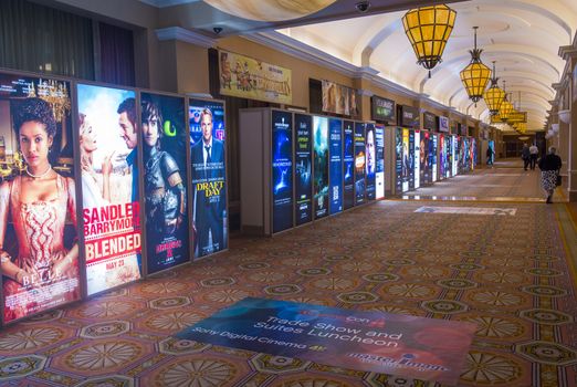 LAS VEGAS - MARCH 25: General trade show atmosphere at CinemaCon, the official convention of the National Association of Theatre Owners, at Caesars Palace on March 25, 2014 in Las Vegas , Nevada