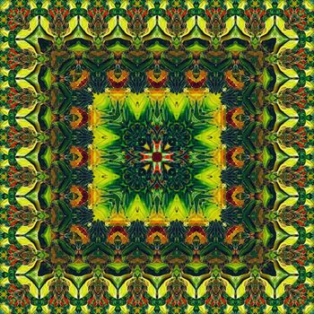 Seamless background, artistic abstract colorful pattern, painting in oils