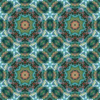 Seamless background, artistic abstract colorful pattern, painting in oils