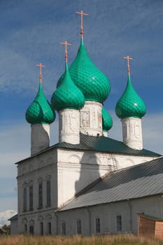 Church in the village Levashovo Russia