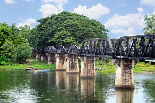 Bridge on the river Kwai, Kanchanaburi, Thailand